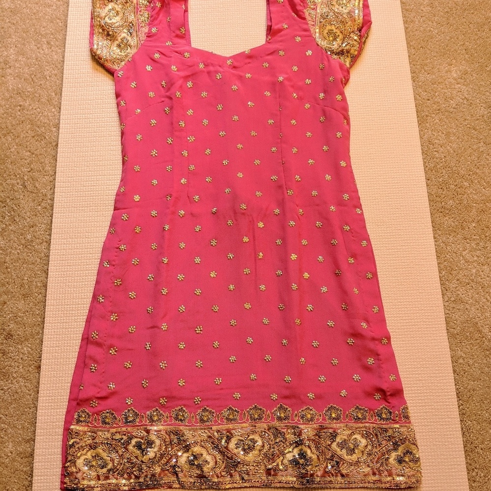 Heavy punjabi salwar kameez suit